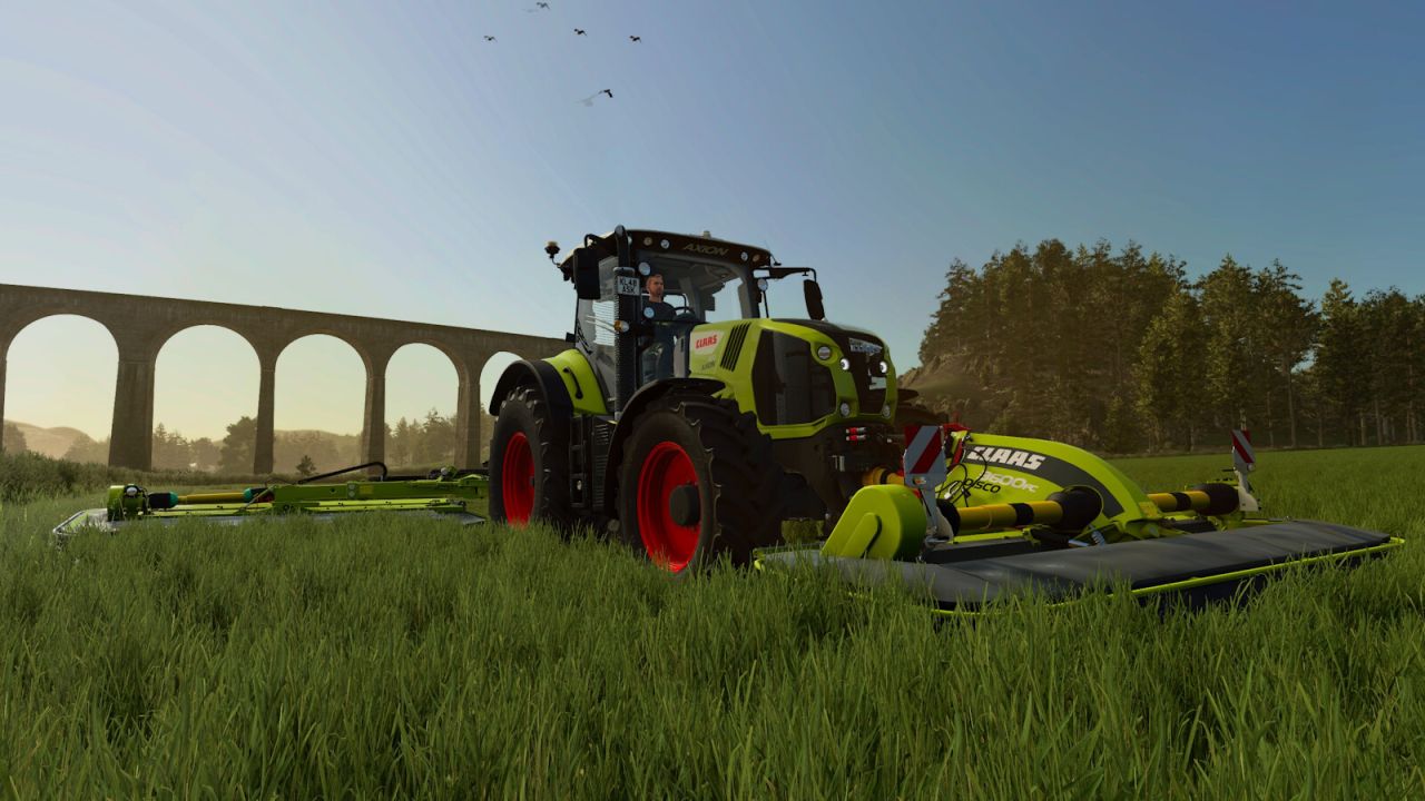 CLAAS Disco 1100C + 3600FC Night Edition