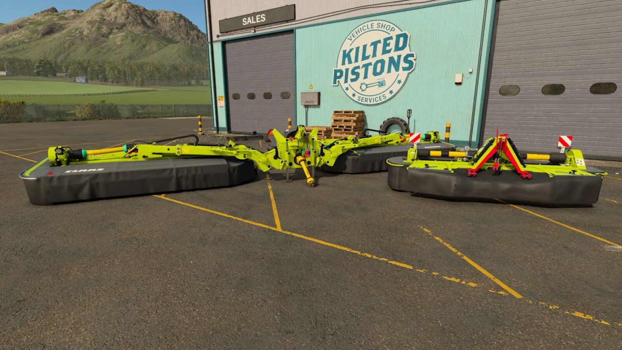 CLAAS Disco 1100C + 3600FC Night Edition