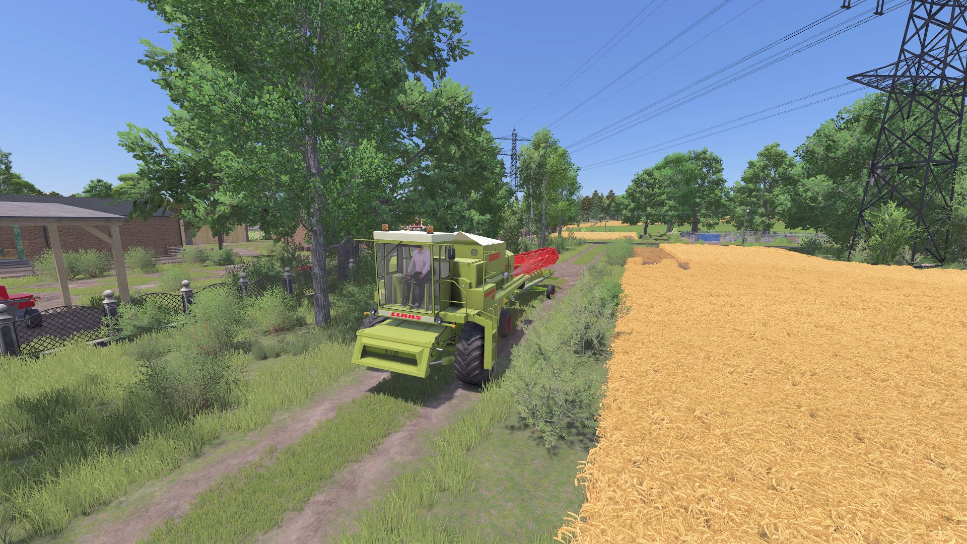 Claas Dominator 105