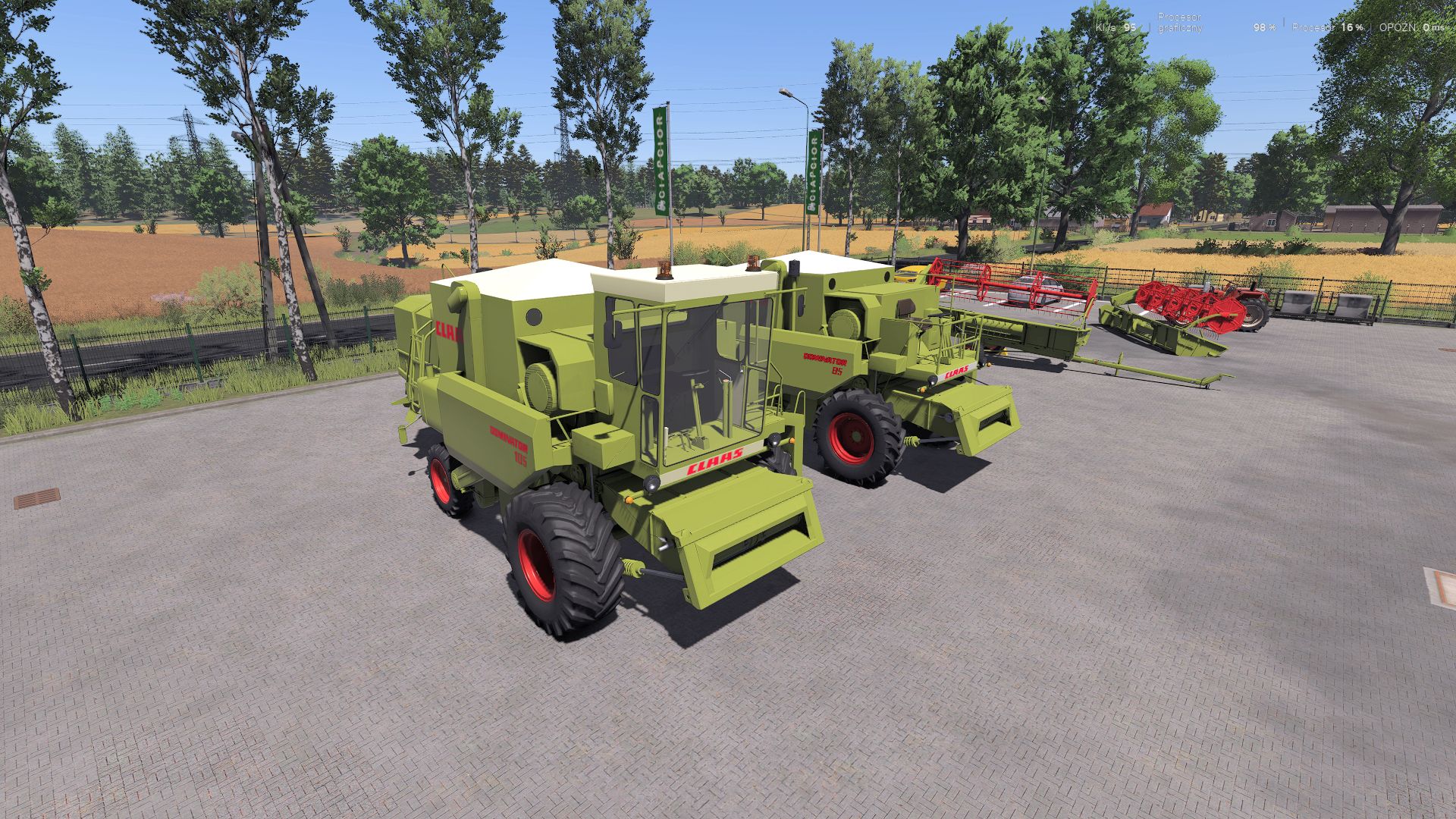Claas Dominator 105