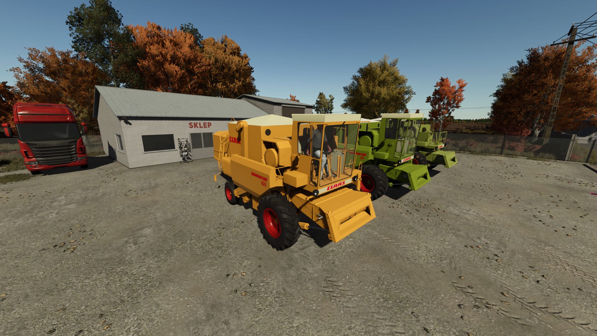 Claas Dominator 105