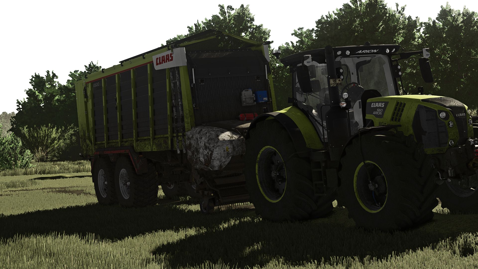 Claas / Fliegl Cargos 8500 & 9500 – Больше, чем просто прицеп-подборщик