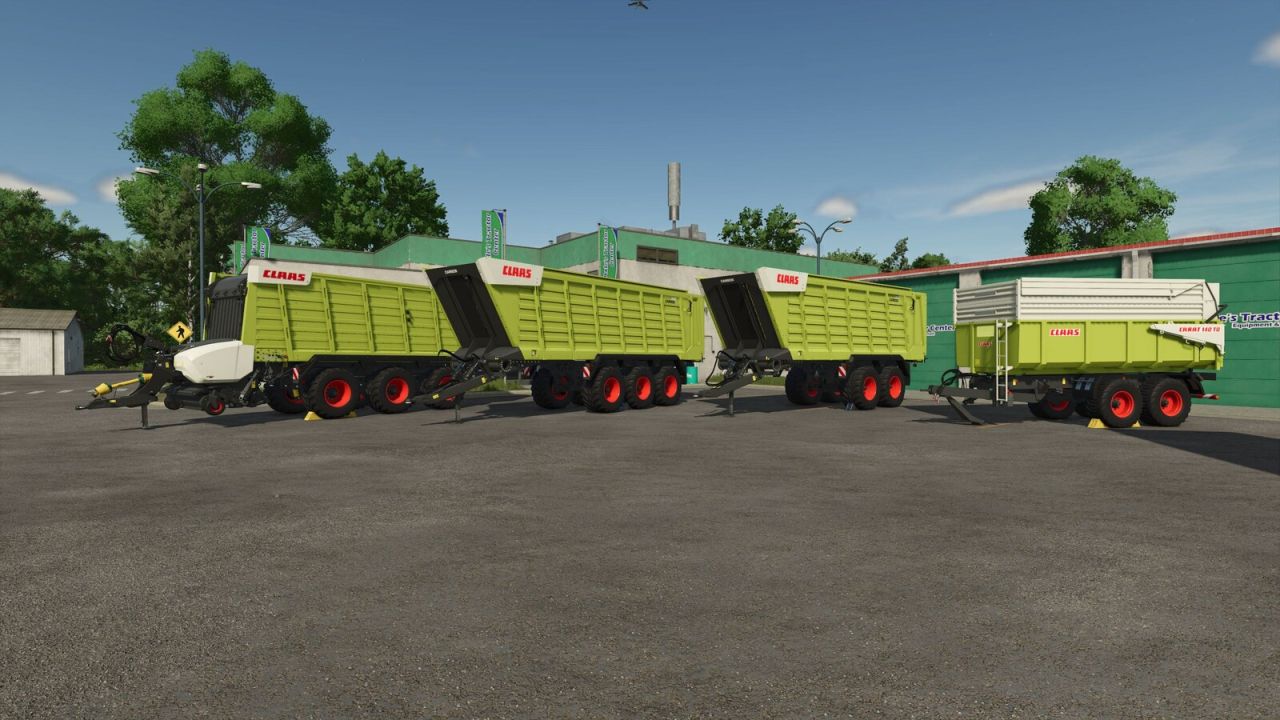 Pakiet przyczep Claas / Fliegl