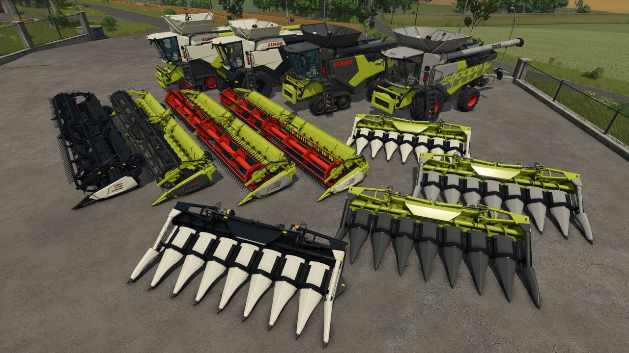Claas Harvester 500.000 Edition Pack