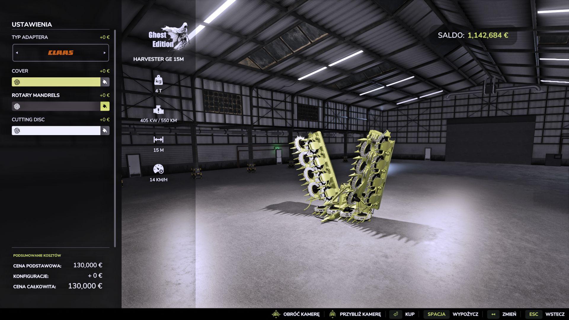 Claas Jaguar Ghost Edition