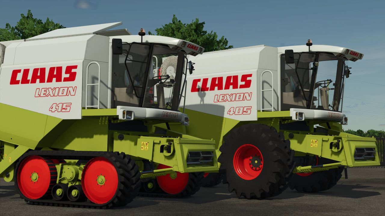 Claas Lexion 400 Erweiterung (Prefab)