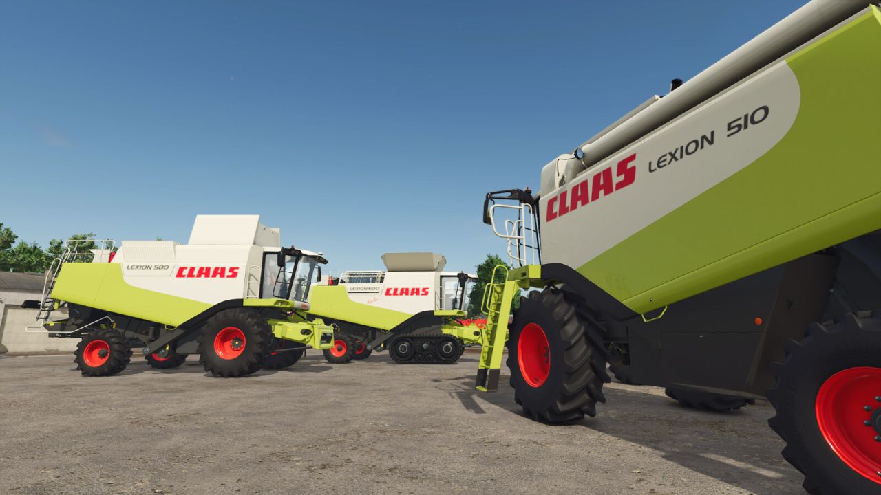 CLAAS Lexion 500 Series