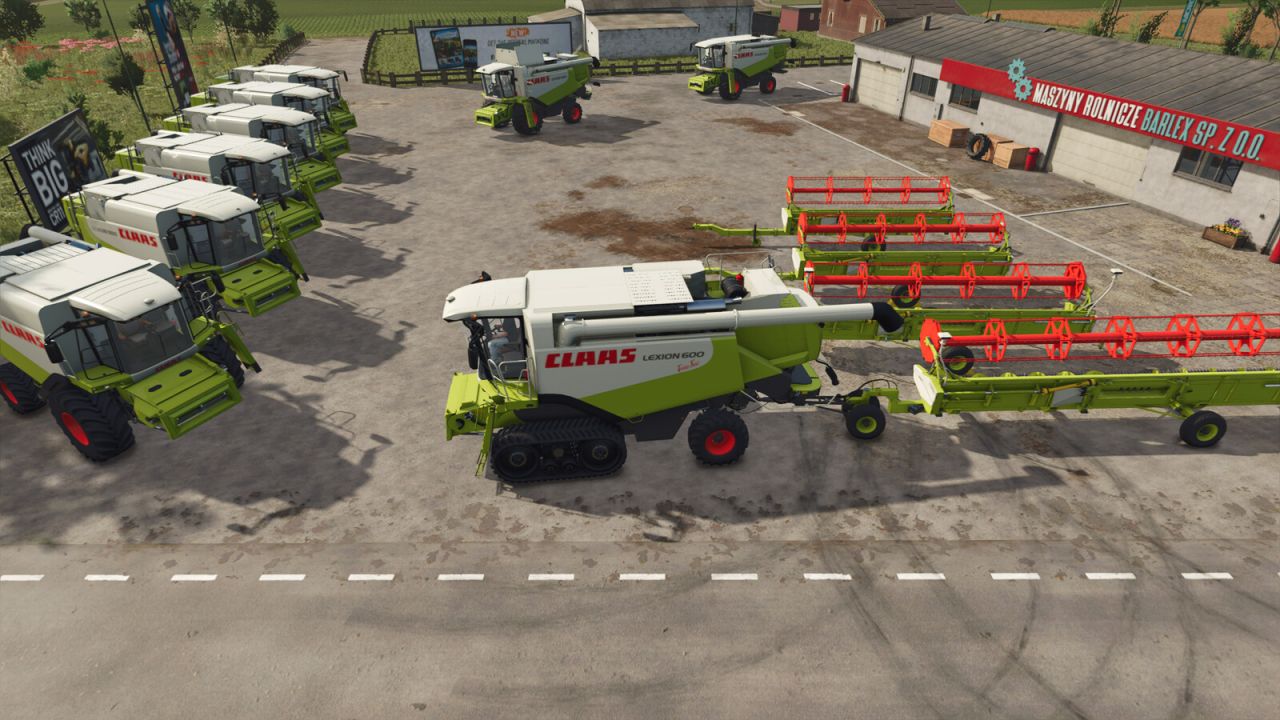 CLAAS Lexion 500 Series