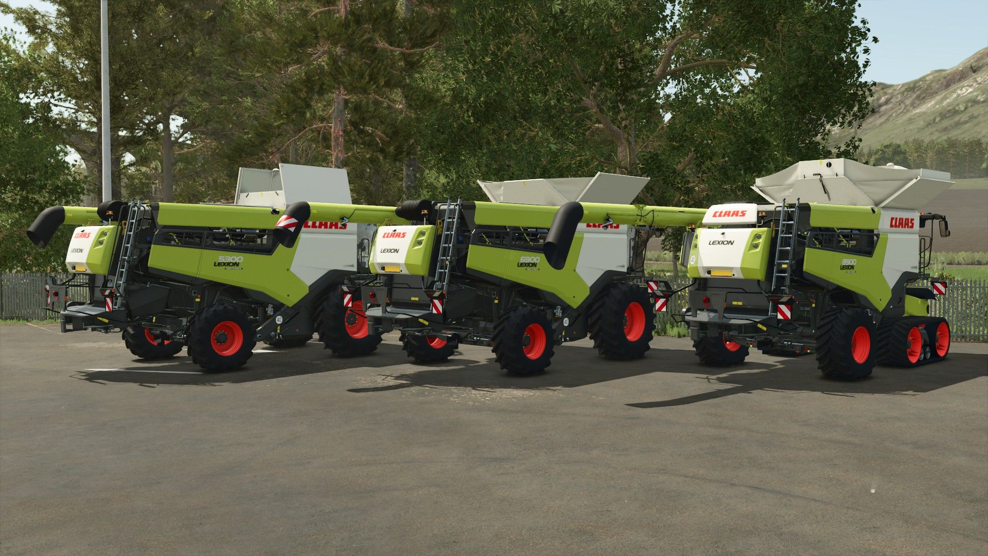 Claas Lexion 5300-8900 (Unreal Capacity)