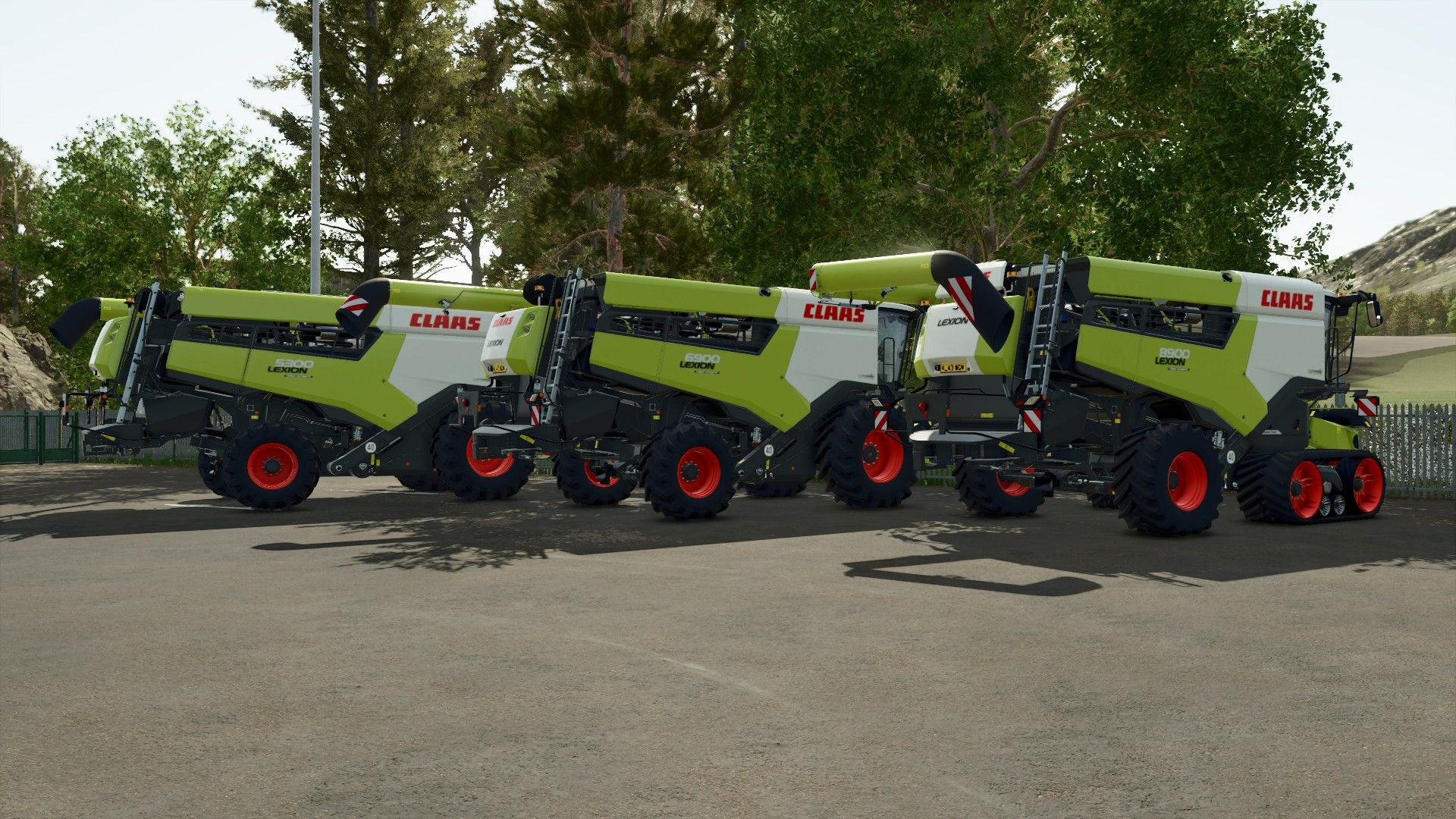 Claas Lexion 5300-8900 (Unreal Capacity)