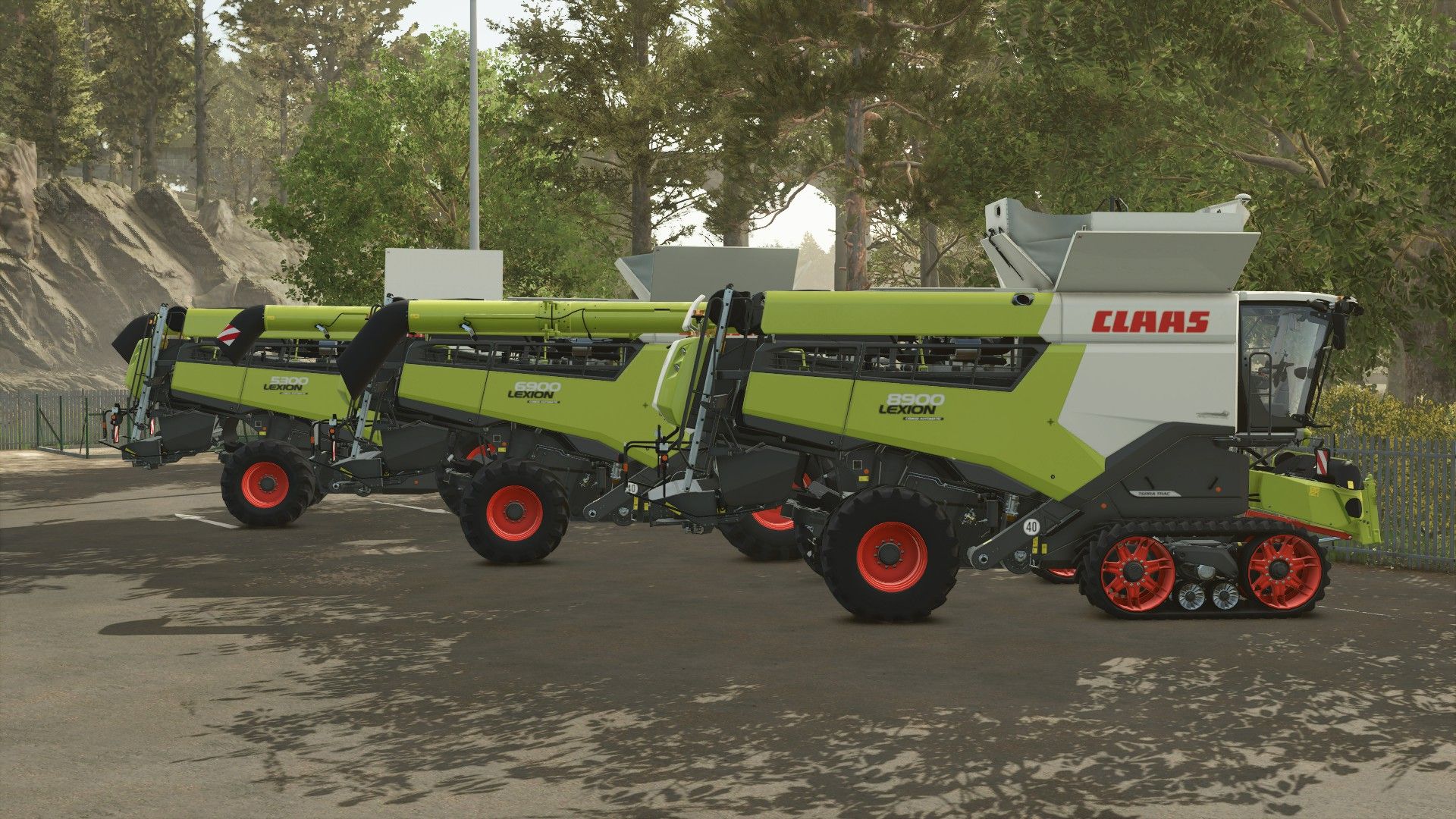Claas Lexion 5300-8900 (Unreal Capacity)
