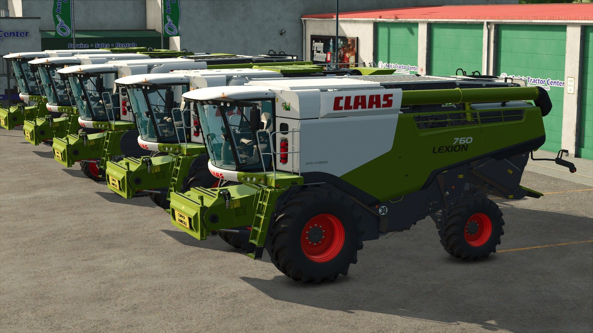 Claas Lexion 600-700 2012-2015-2017