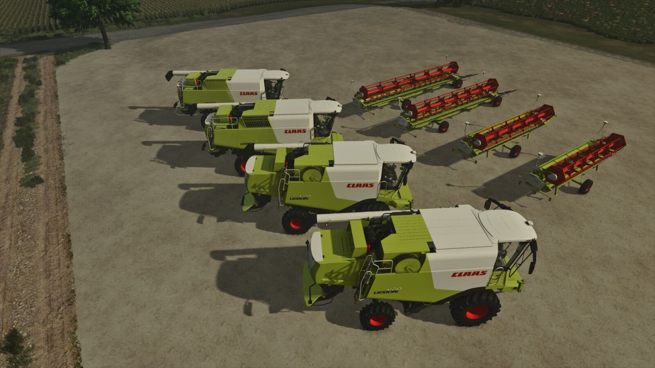 CLAAS Lexion 600-700 Series