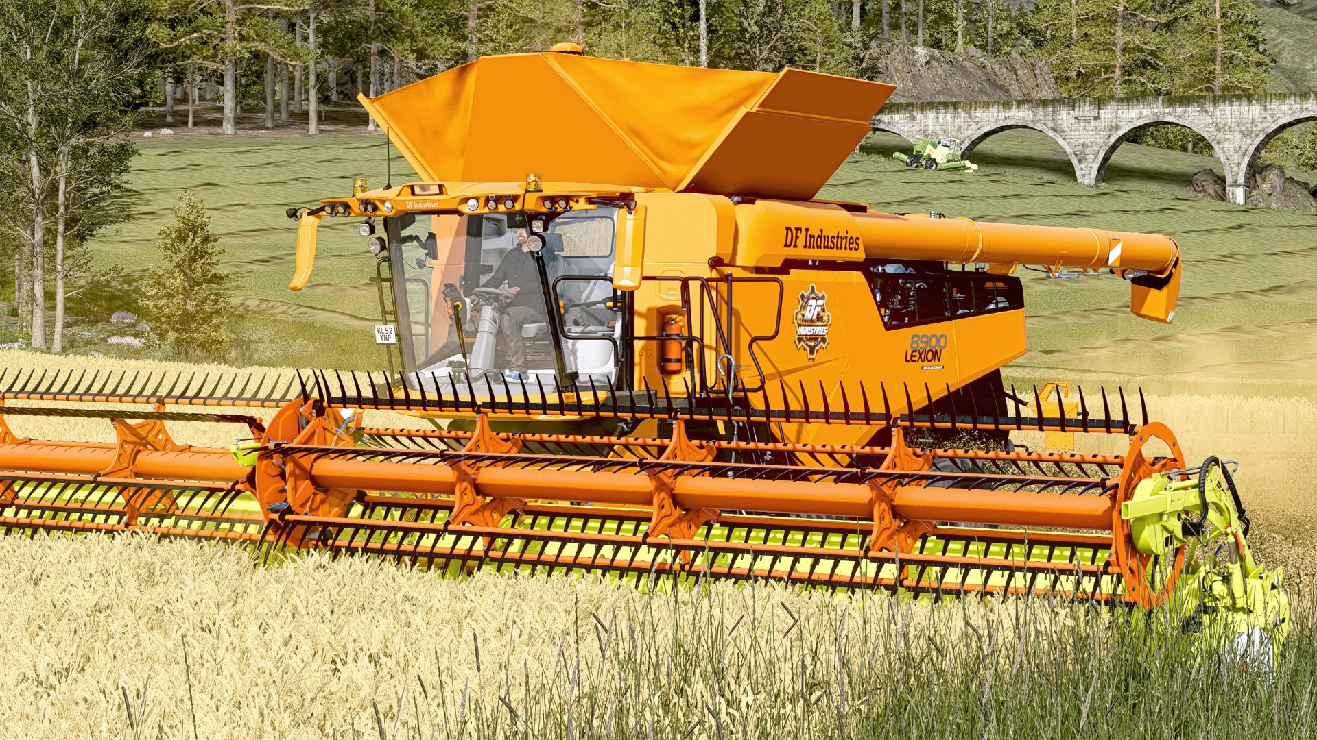 Claas Lexion 8000 – DF Industries Edition