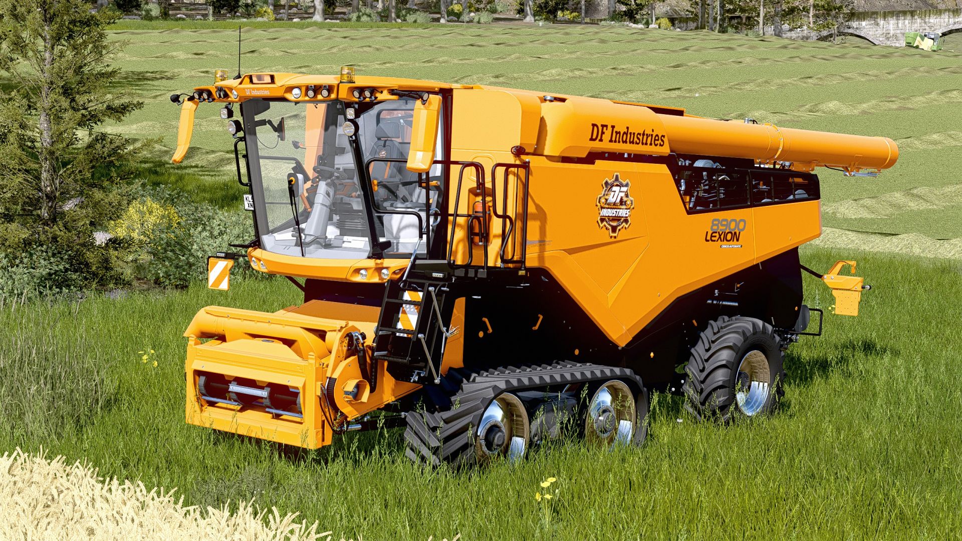 Claas Lexion 8000 – DF Industries Edition