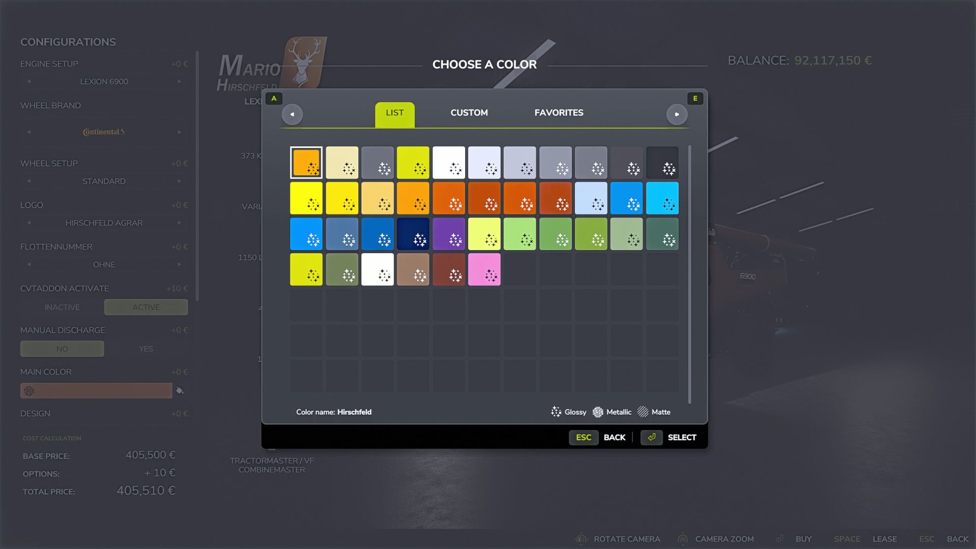 Claas LEXION Power Pack