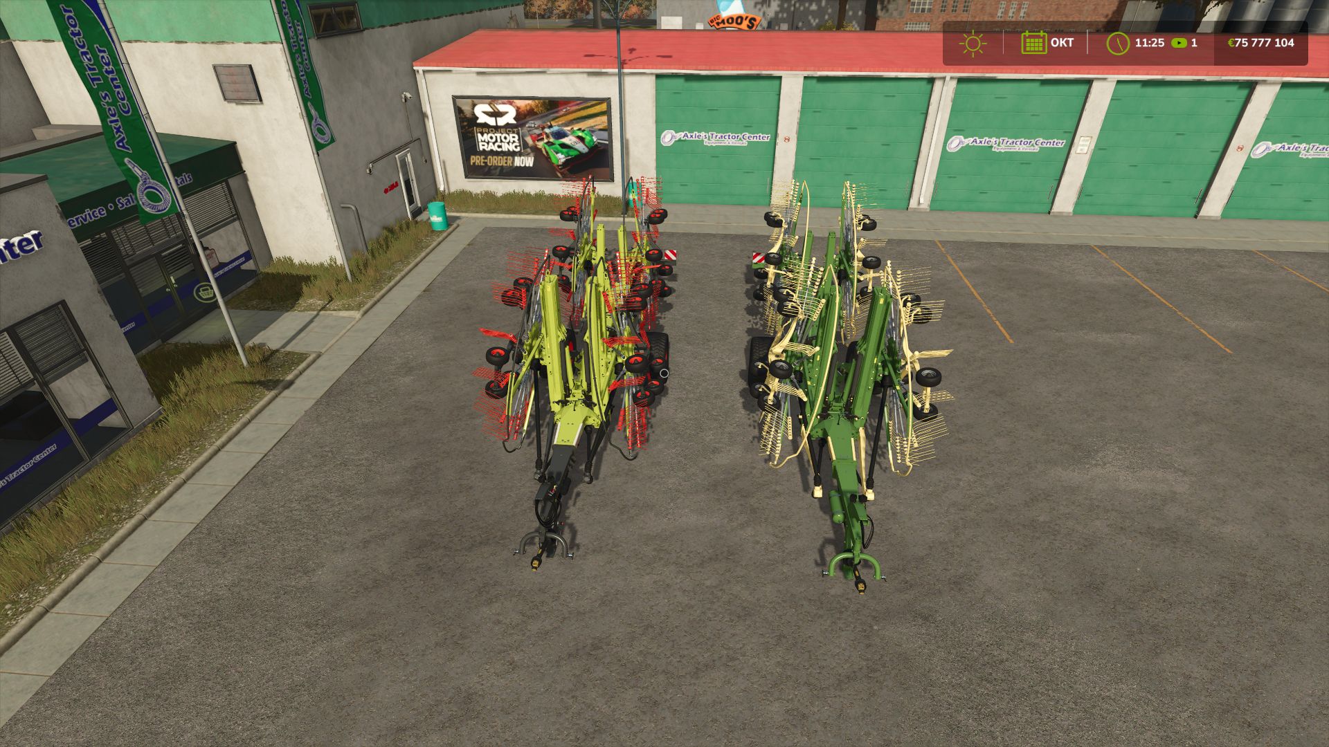 CLAAS Liner 4900 / Krone Swadro