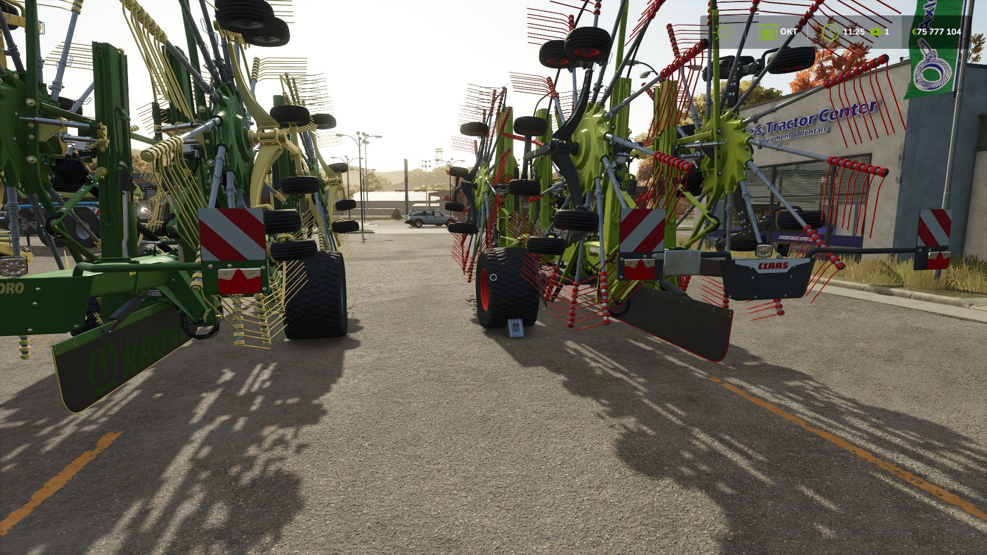 CLAAS Liner 4900 / Krone Swadro