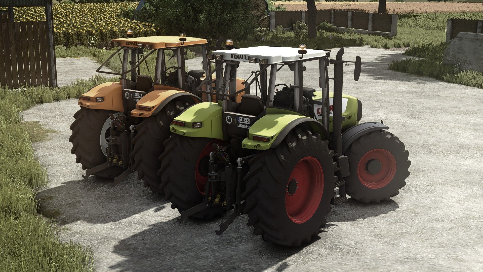 CLAAS / Renault Ares 836 RZ FS25 thumbnail 2