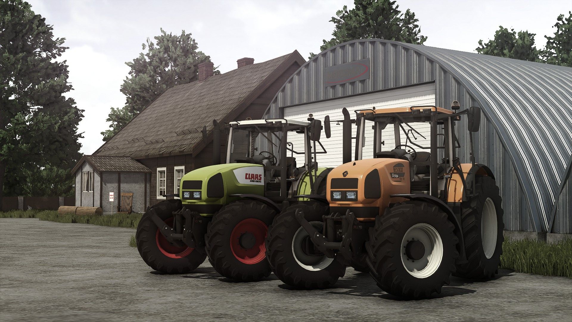 CLAAS / Renault Ares 836 RZ