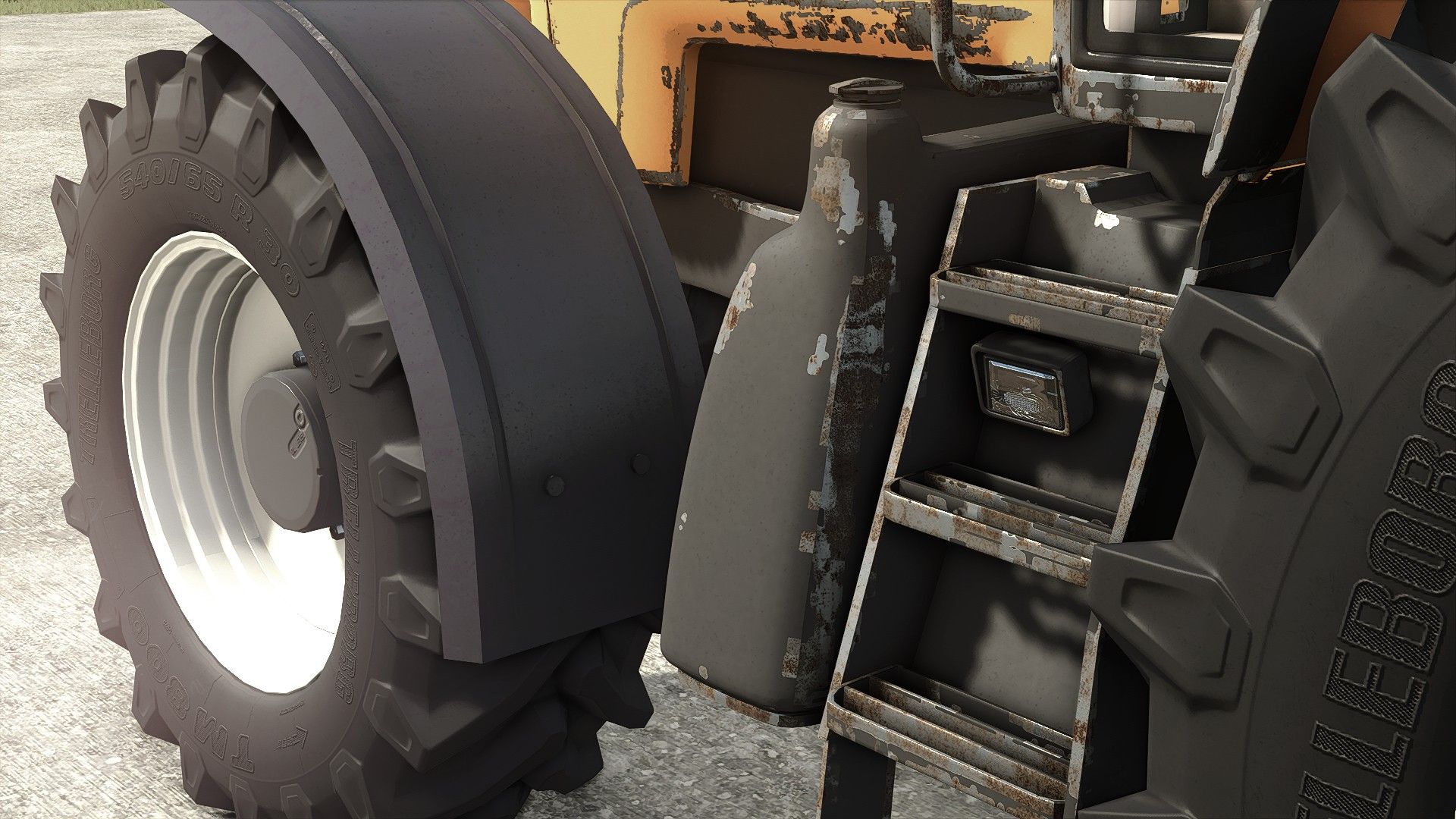 CLAAS / Renault Ares 836 RZ (Rust Edition)