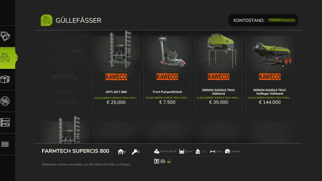 CLAAS SaddelTrac Pack Xerion 4200 WobbyTec