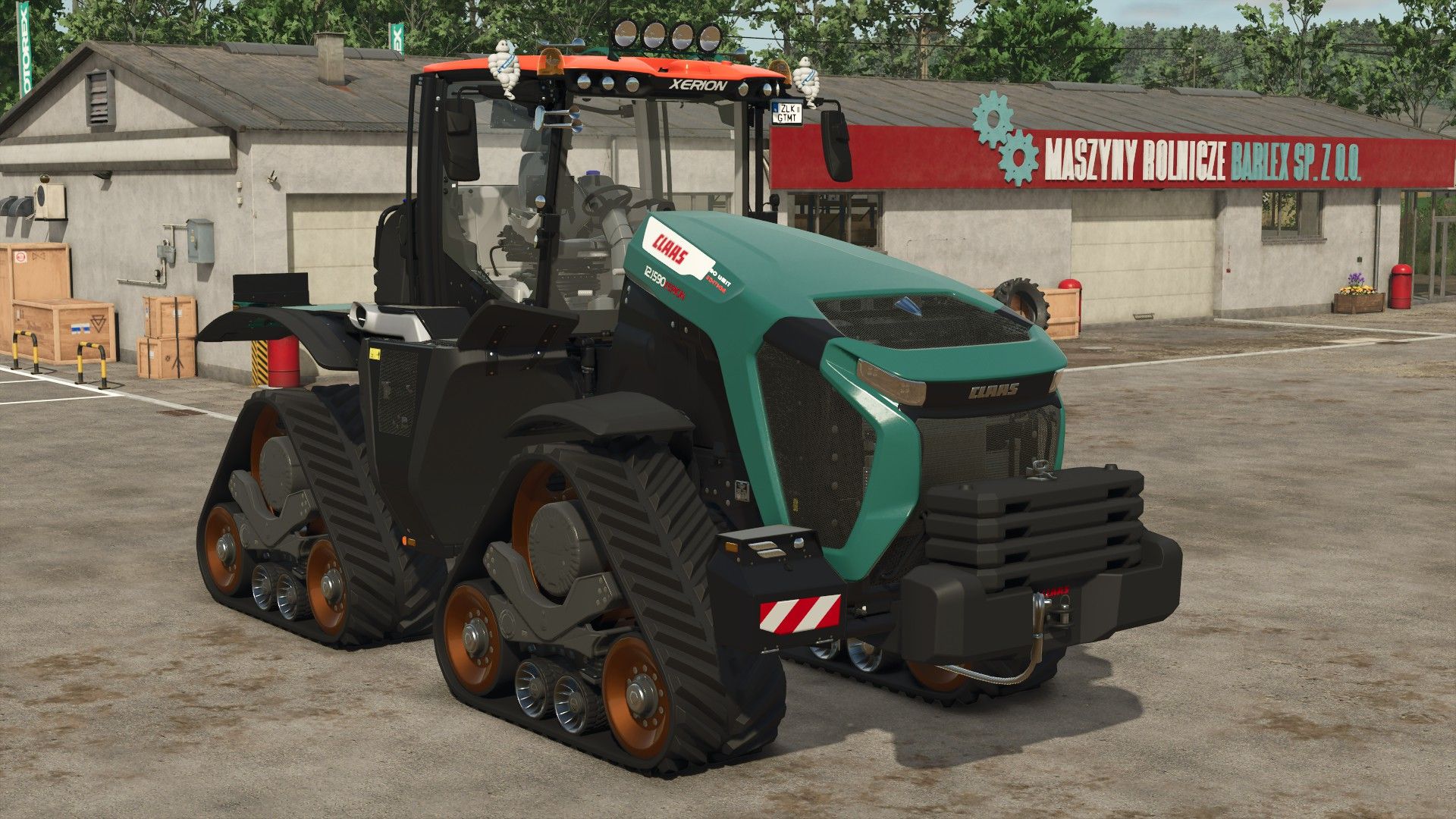 Claas Xerion 12 Edit