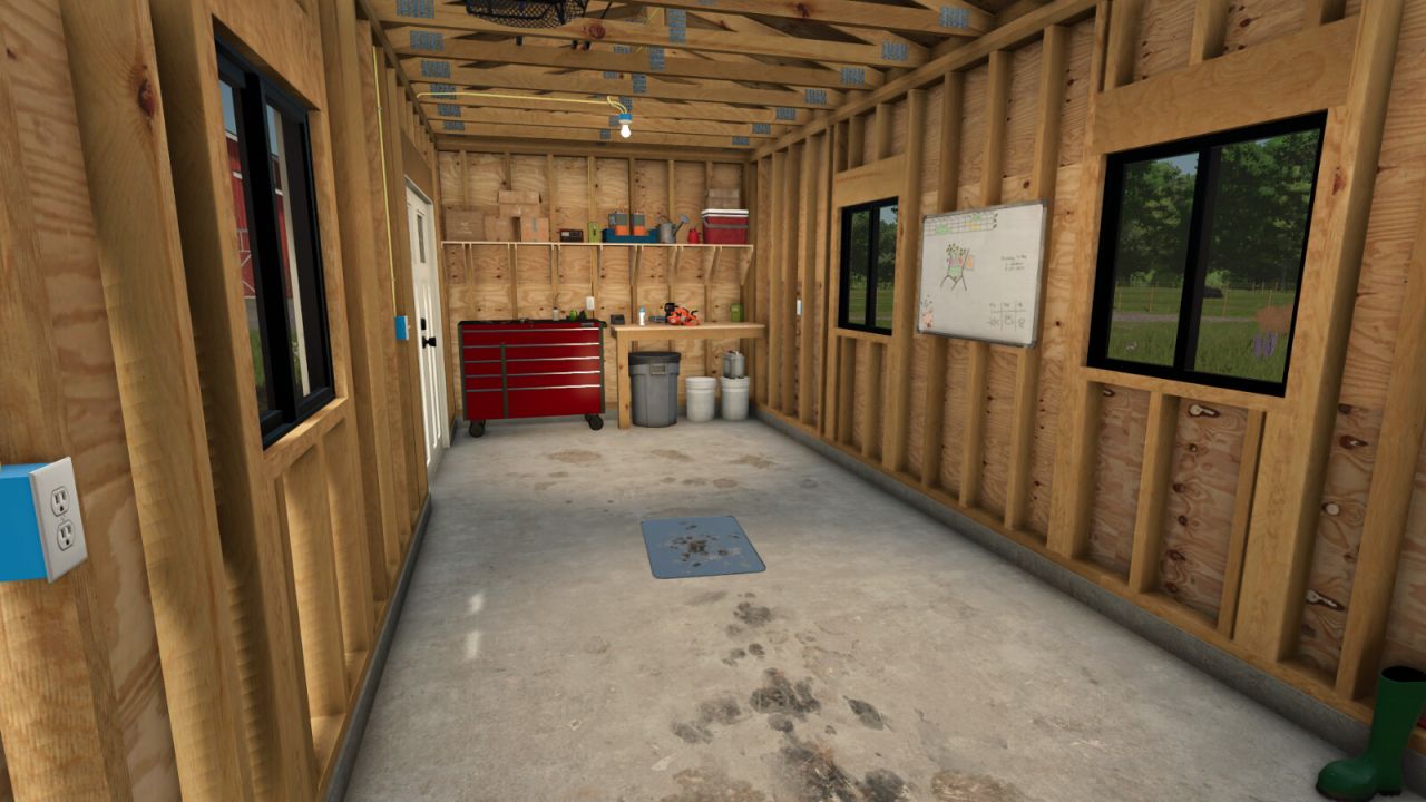 Garage per auto classico