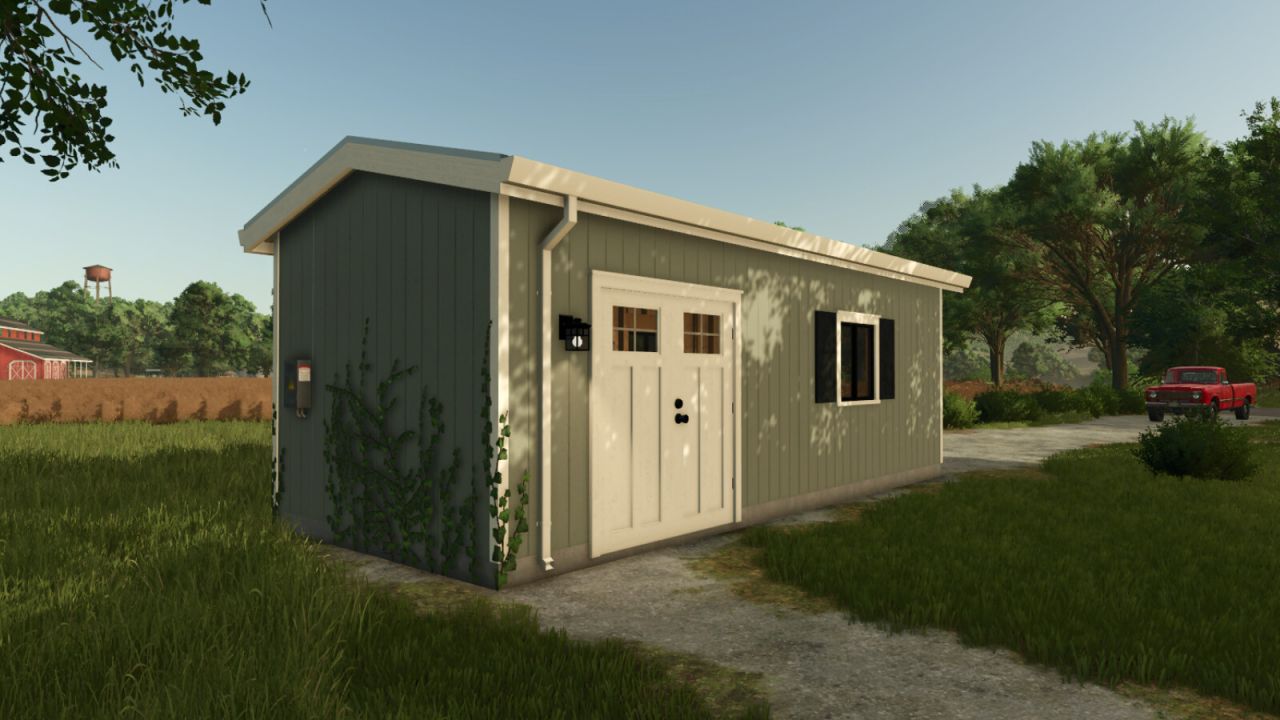 Garage per auto classico