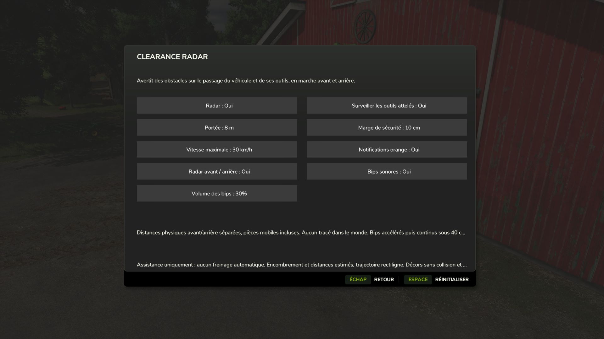Clearance Radar
