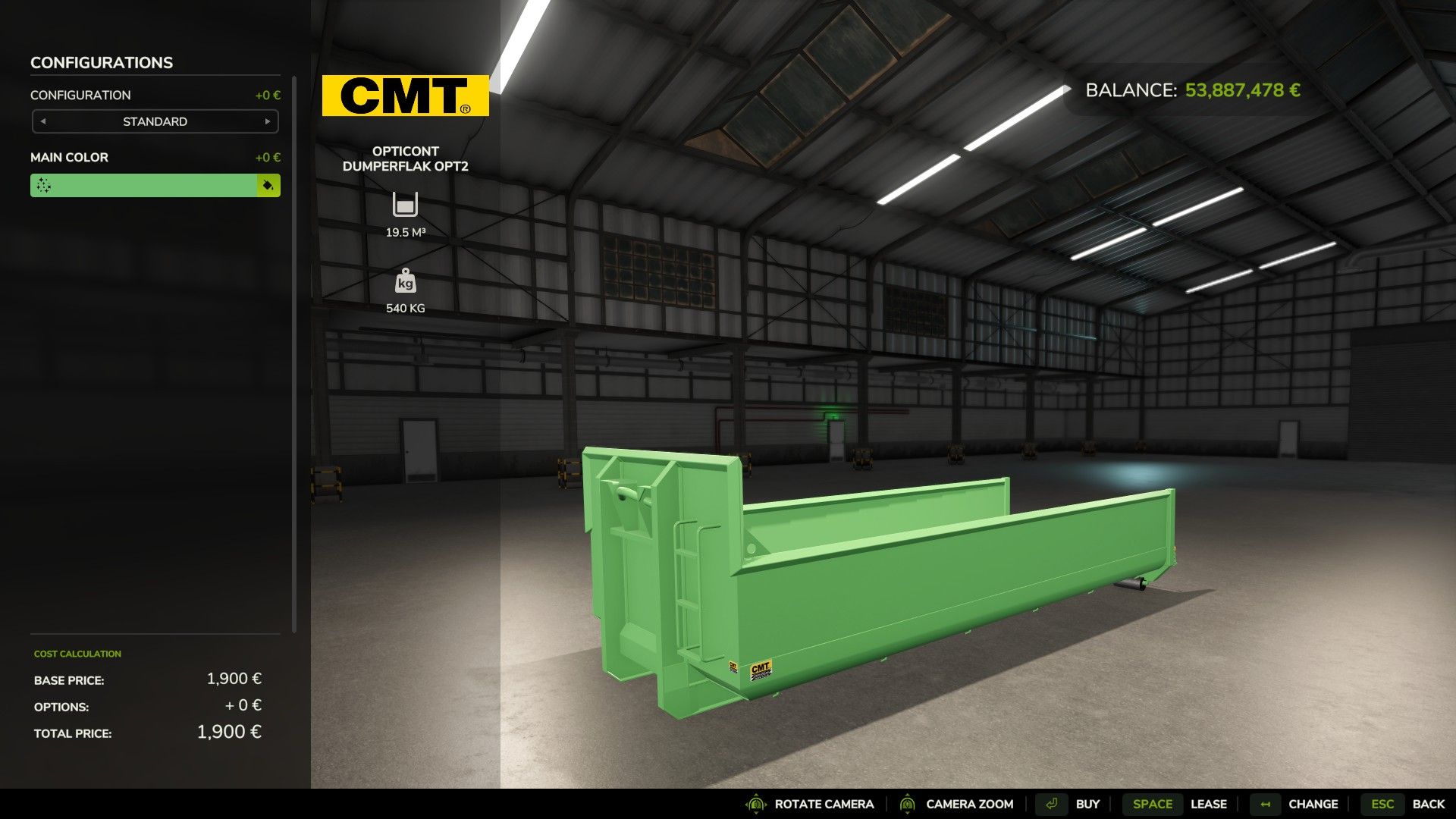 CMT OPT2 HKL Container