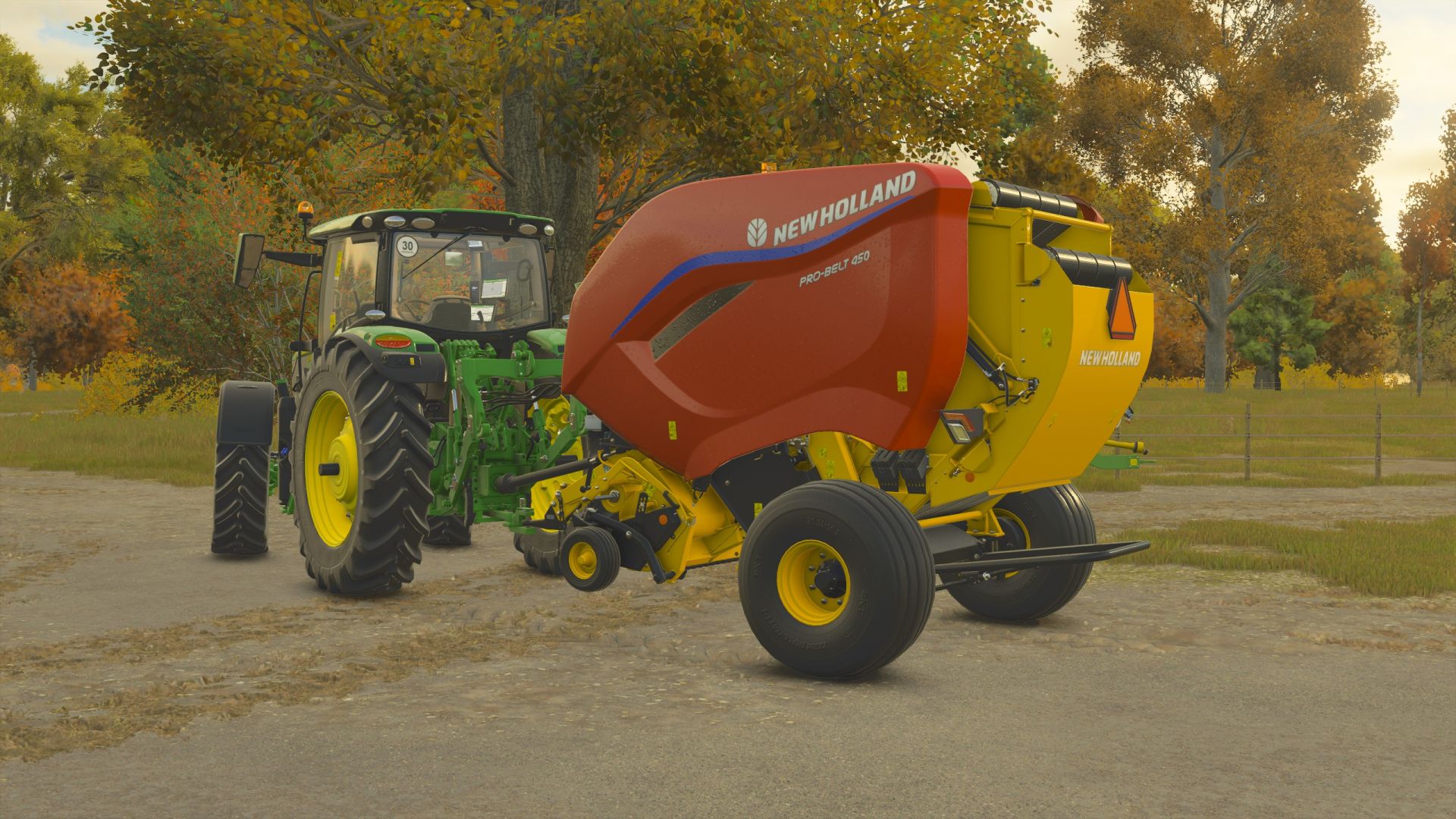 CNH Balers On Floaters