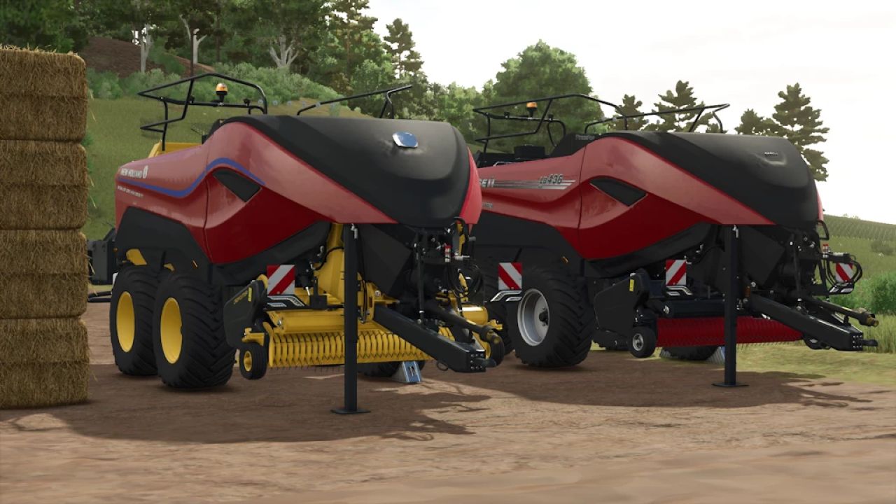 CNH Quaderballenpressen-Paket Rust Edition