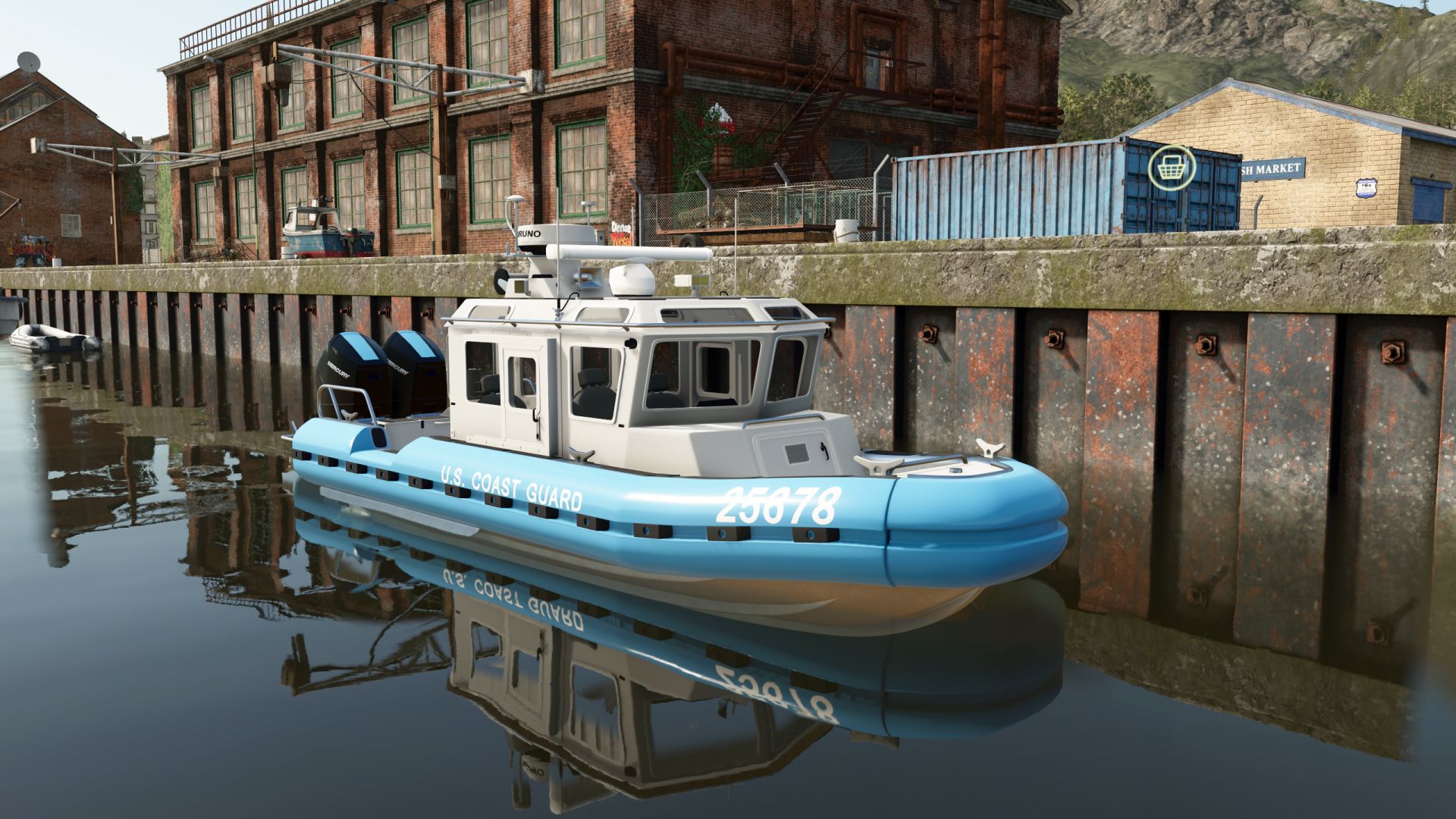 Coast Guard Defender Boat