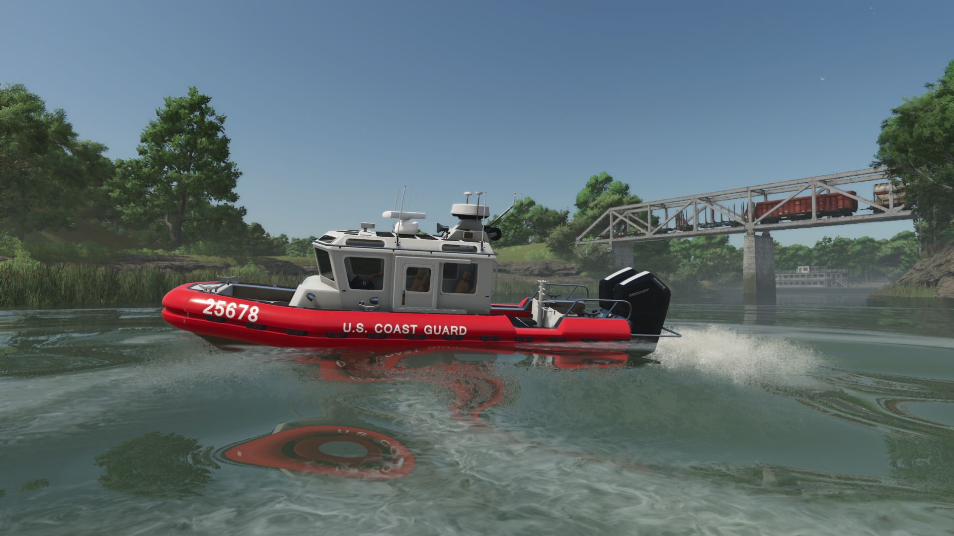 Coast Guard Defender Boat