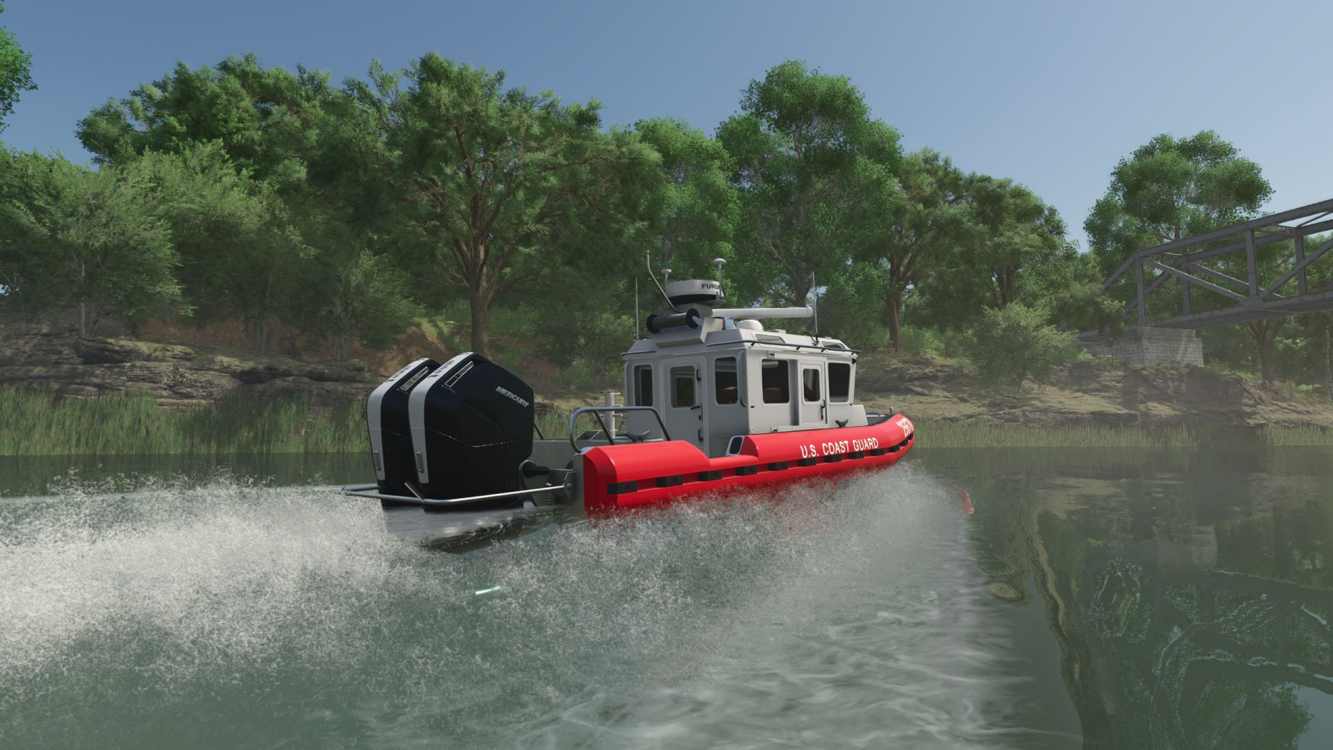 Coast Guard Defender Boat
