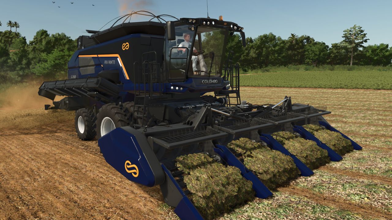 Colombo Avanti C410 And Peanut Header