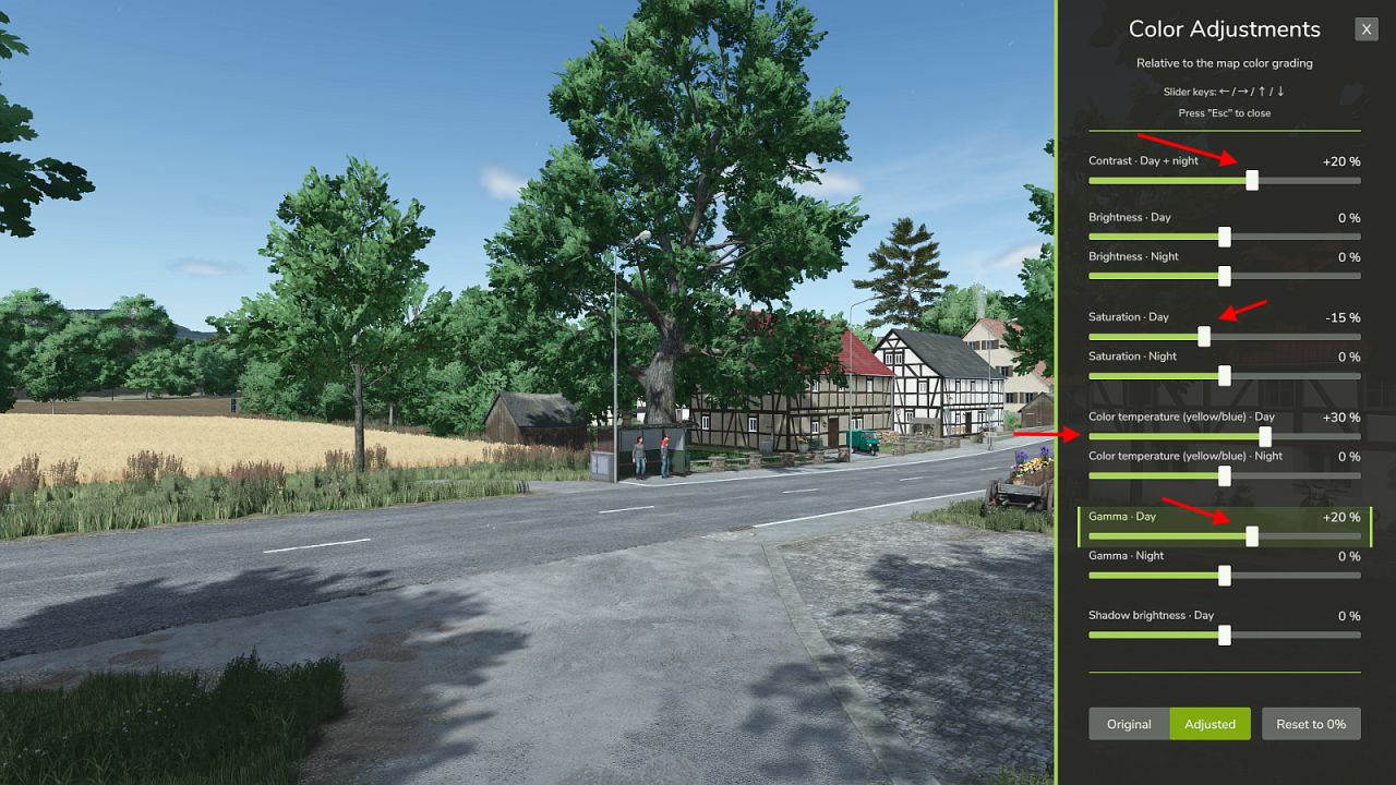 Farbanpassung