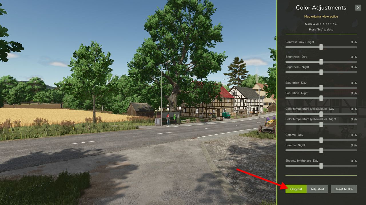 Farbanpassung