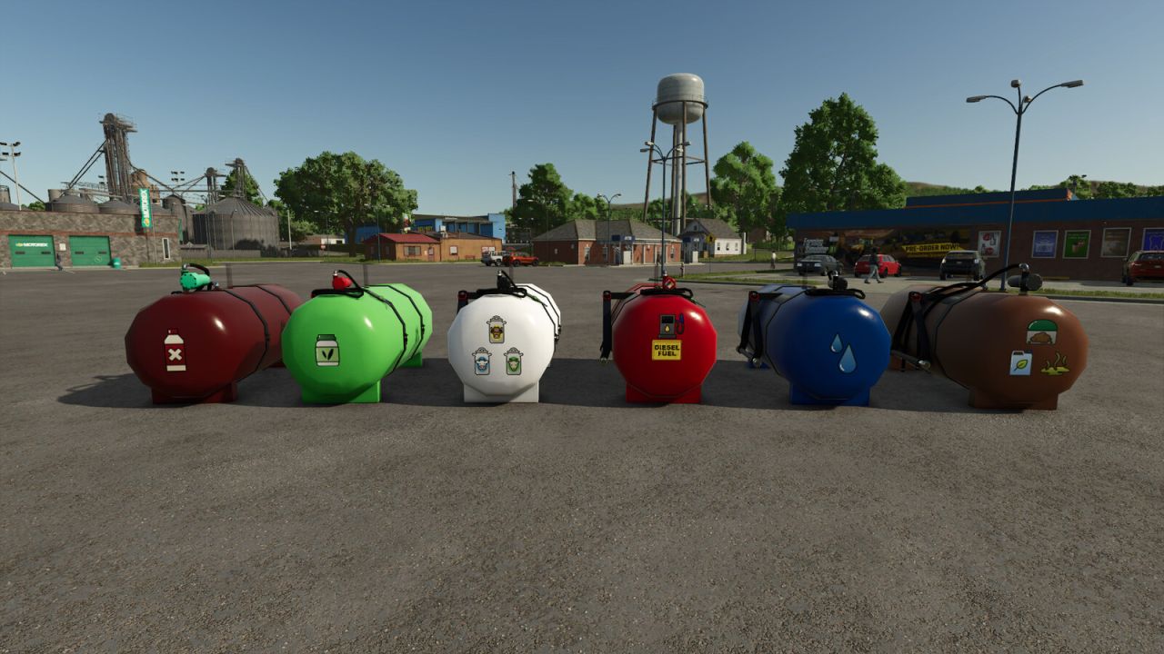 Combinación de tanque líquido 3000L