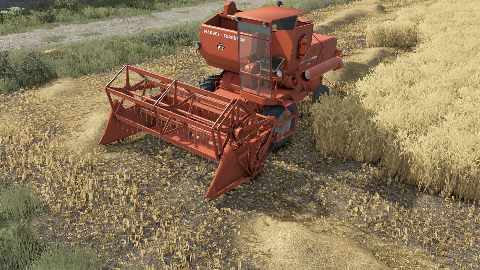 Combine Straw Refeed