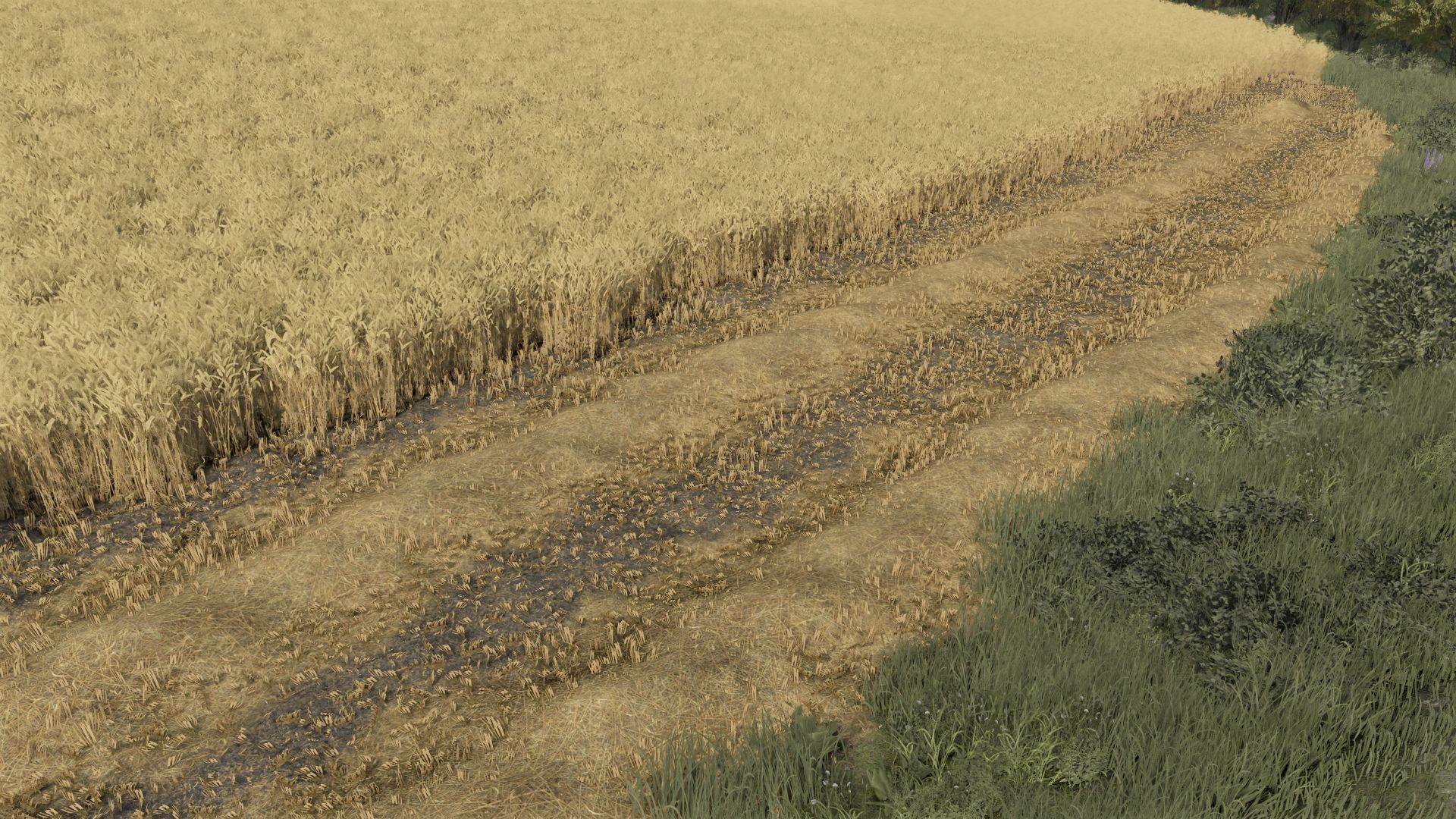 Combine Straw Refeed