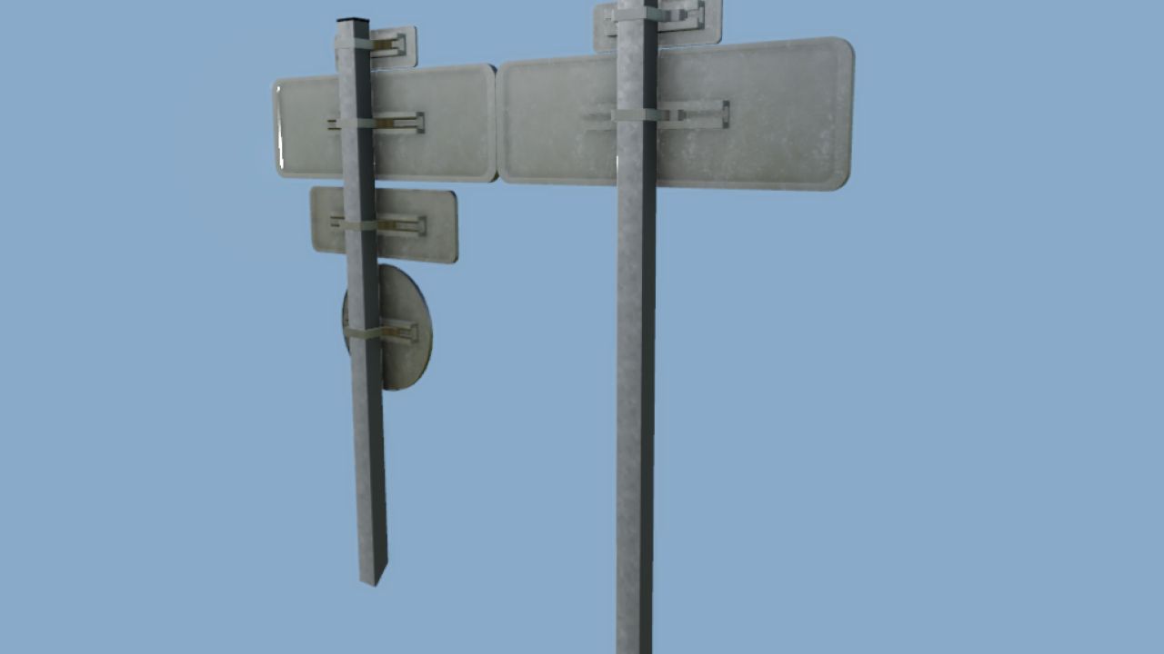 Знак входа и выхода в коммуну (Prefab)