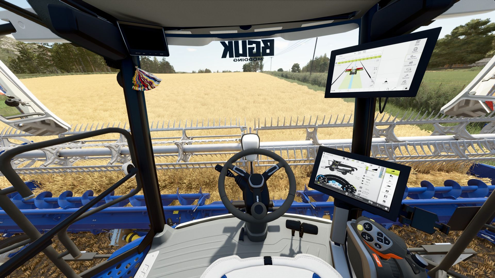 Tamamen özelleştirilmiş Lexion 8900