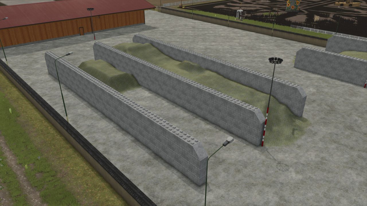 Silopakket voor betonblokken