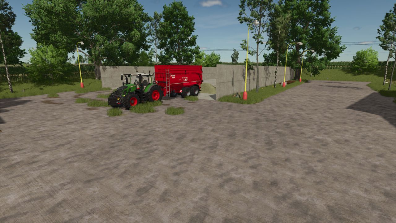 Silos bunker in cemento
