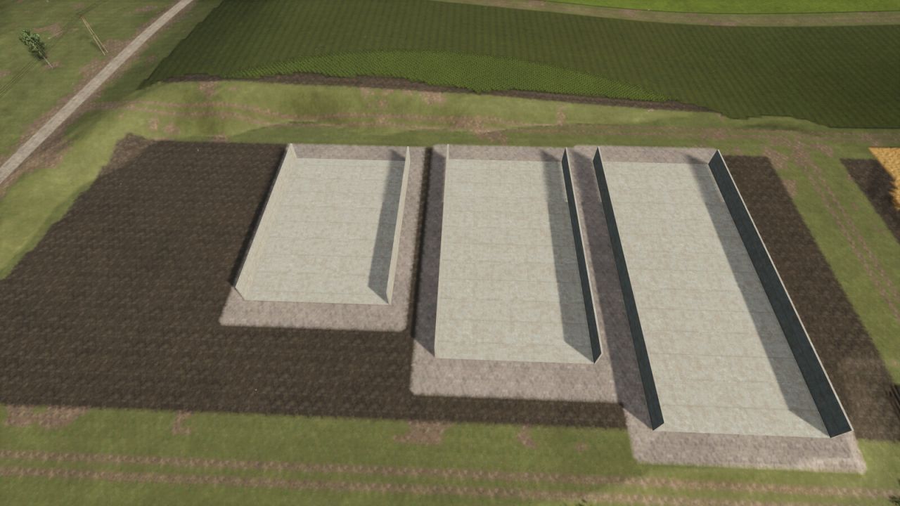 Silos bunker in cemento