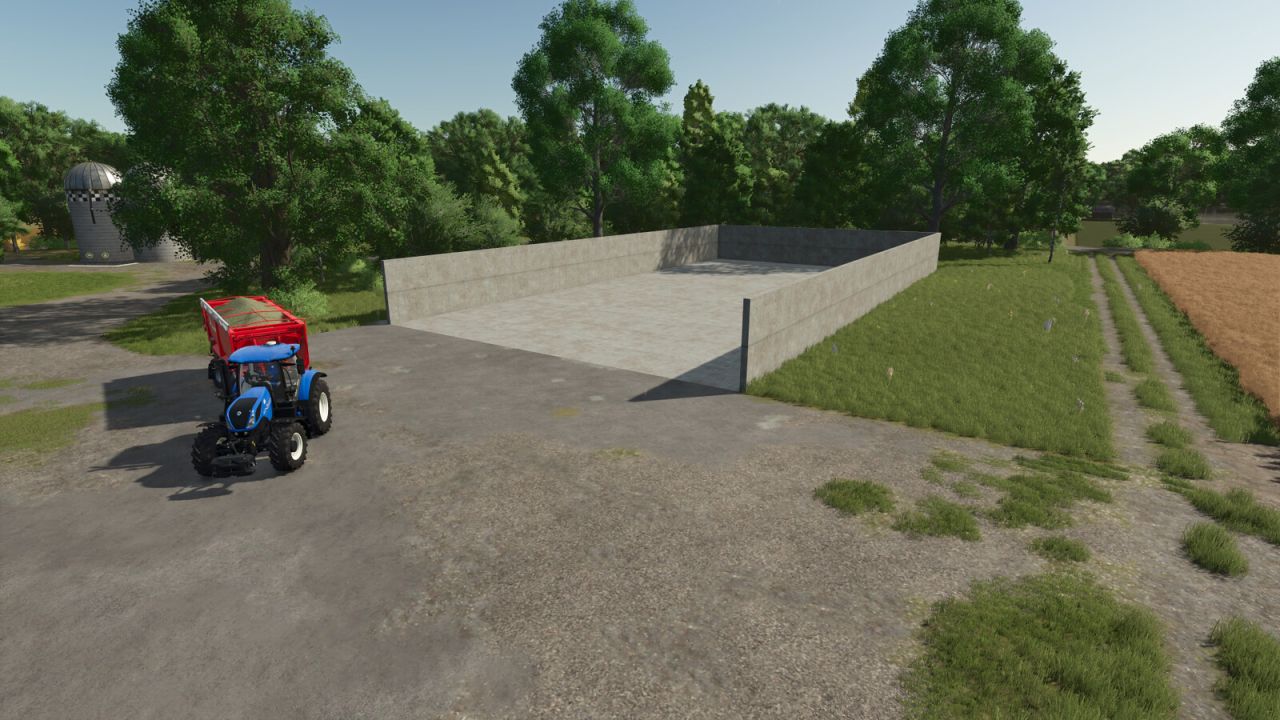 Silos bunker in cemento