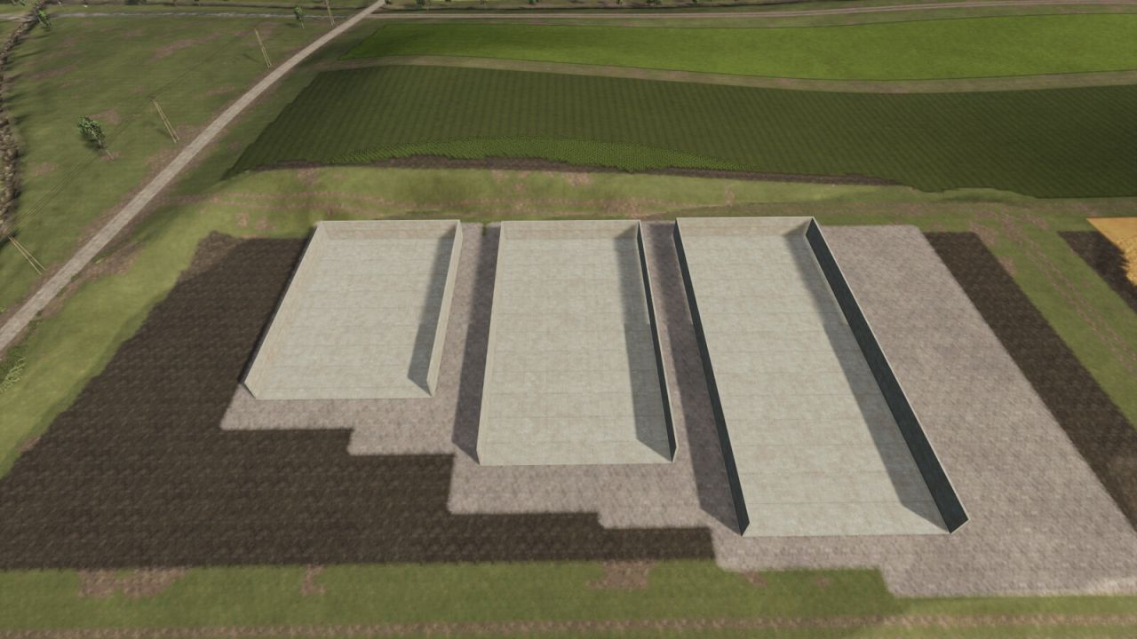 Silos bunker in cemento
