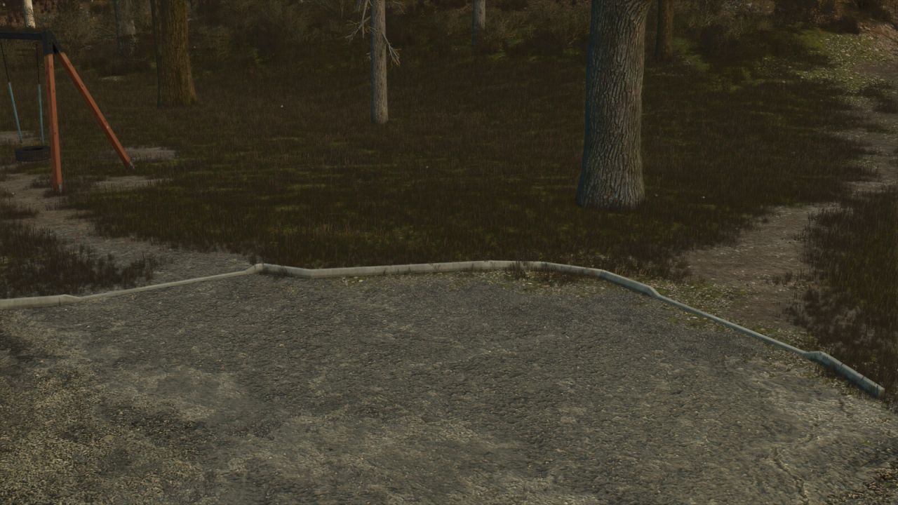 Meio-fio de concreto